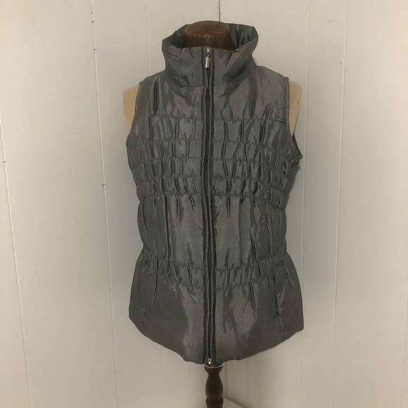 Womens Silver Vest. Size medium - Picture 1 of 5